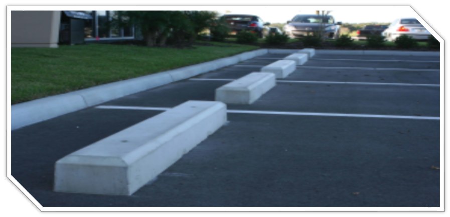 Parking infrastructure and signage installation
