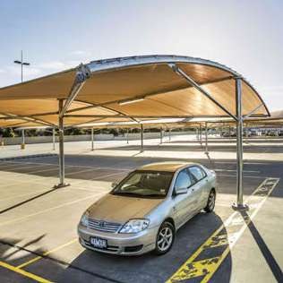 Car park shade structure